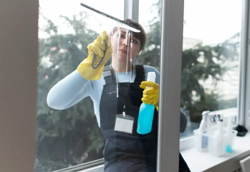 Nettoyage de vitres intérieures et extérieures à Vidaillat